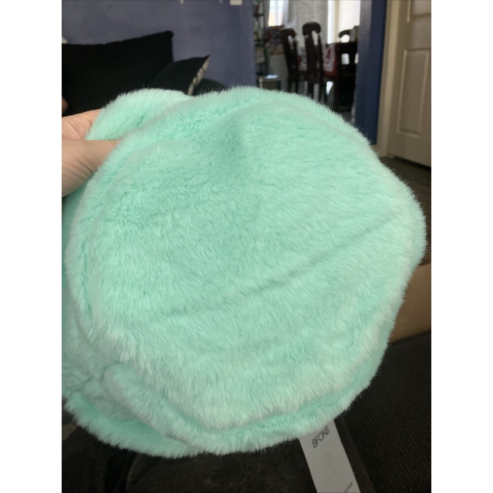 BFONS Faux Fur Winter Bucket Hat for Women Men Fuzzy Warm Hat Womens Furry Fi... - Picture 5 of 9
